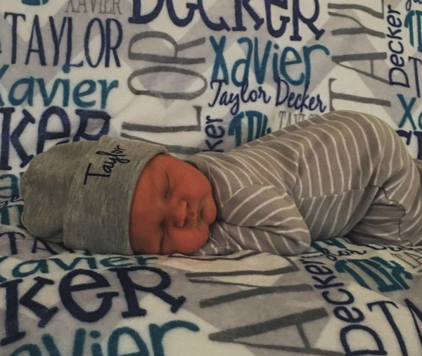 Welcome to the World Taylor Xavier Decker