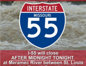 I-55 Expected to Close Near Arnold, MO