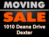 HUGE Moving Sale on Deana Drive in Dexter