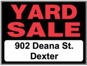 2-Family Yard Sale Saturday in Dexter