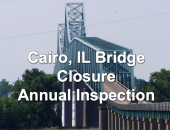 Bridge Closure at Cairo, Illinois Starting March 18, 2019
