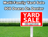 Multi-Family Yard Sale Friday Night and Saturday Morning