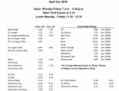 Bootheel Recycling Price Sheet - April 3, 2019