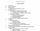 Bernie R-XIII School District Board of Education Regular Meeting Agenda